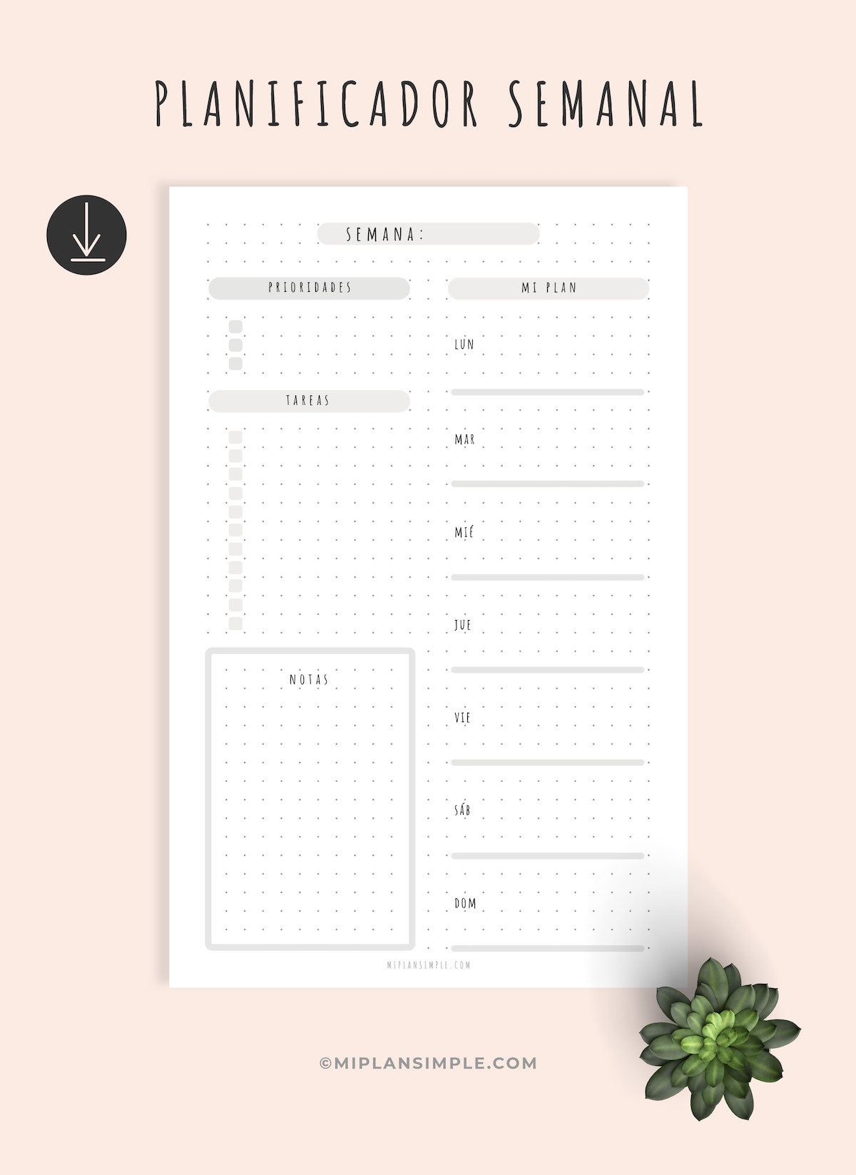 Plantillas Bullet Journal Pdf, Plantillas Imprimibles Para Bullet ...