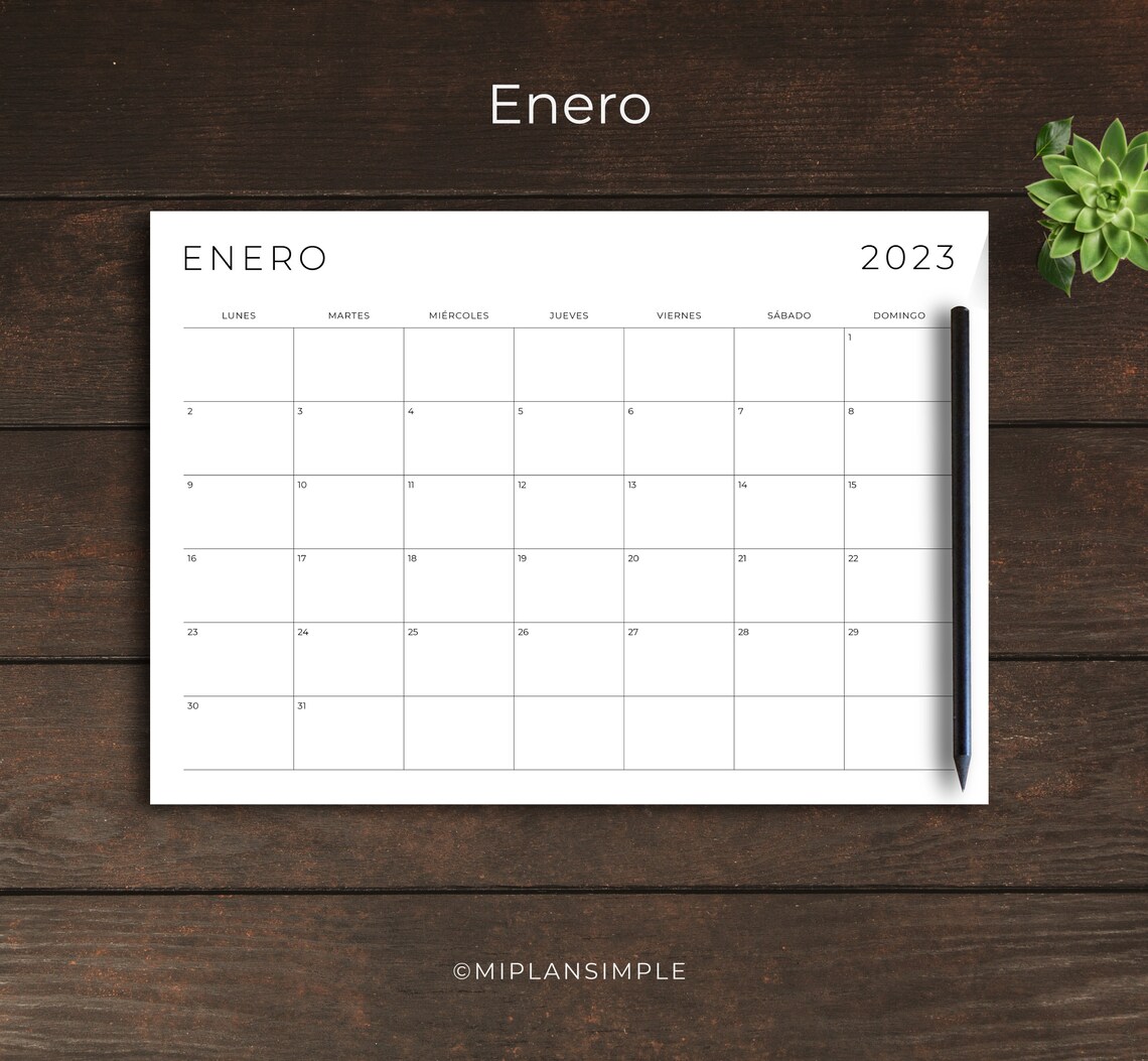 calendarios 2023 para imprimir